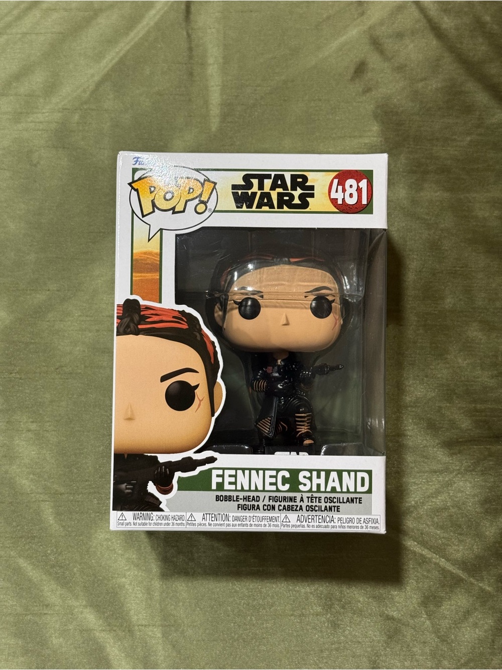 Funko Pop! Star Wars: Fennec Shand #481 – New In Box